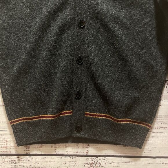 Harry Potter Cardigan Lambswool Wizard Universal Made In Scotland M Gryffindor - Picture 3 of 7
